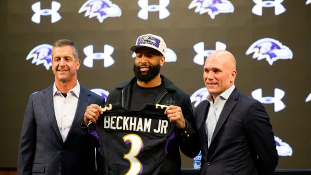 Ravens presenta a Odell Beckham Jr.